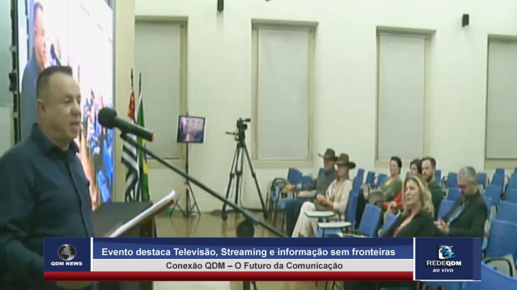 Sargento Machado elogia iniciativa do Conexão QDM e destaca apoio à Rede QDM