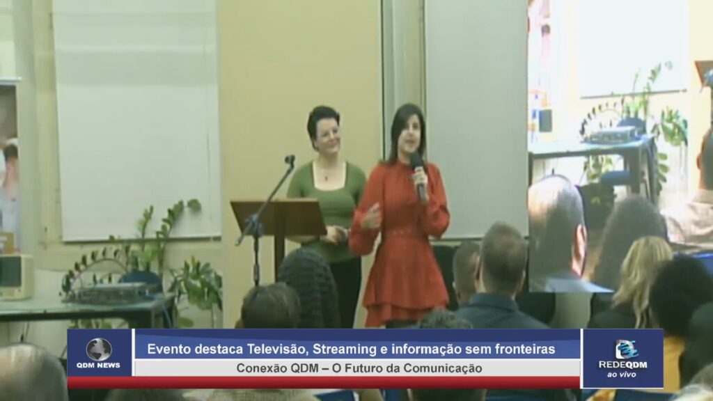 Equipe da Mult TV destaca trajetória e parceria com a Rede QDM no Conexão QDM