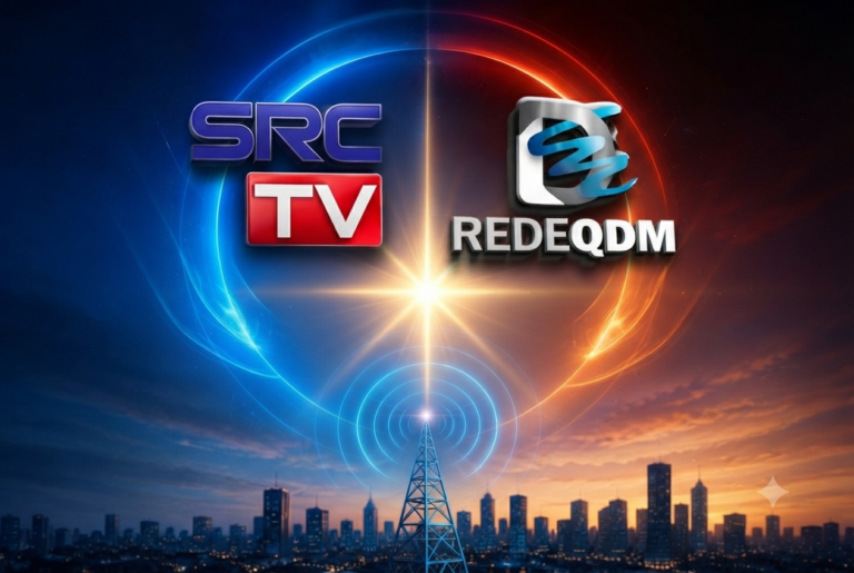 Rede QDM de Televisão amplia cobertura e chega à TV aberta de Andradina em parceria com a SRCTV